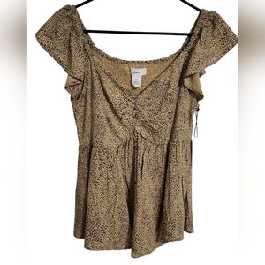 Japna leopard print blouse